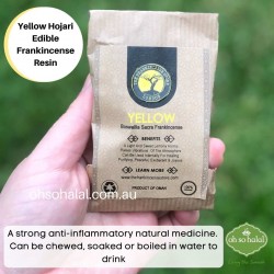 Frankincense Edible Resin - Yellow Hojari 25g