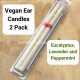 Ear Candles Eucalyptus, Lavender, and Peppermint 2 Pack