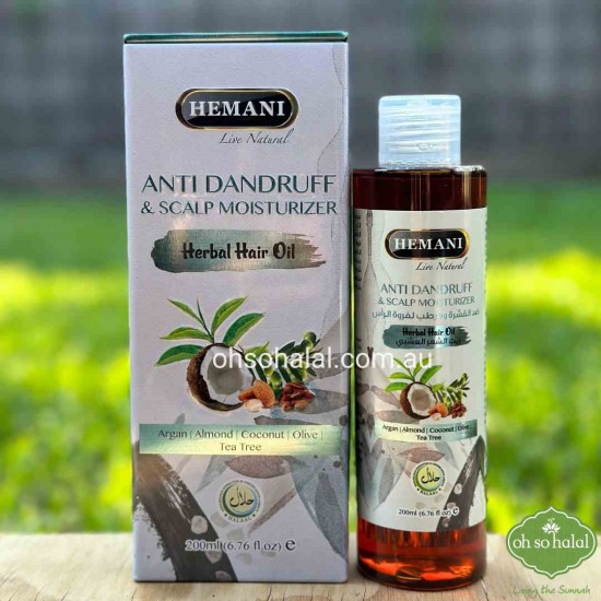 Anti Dandruff and Scalp Moisturiser Herbal Hair Oil