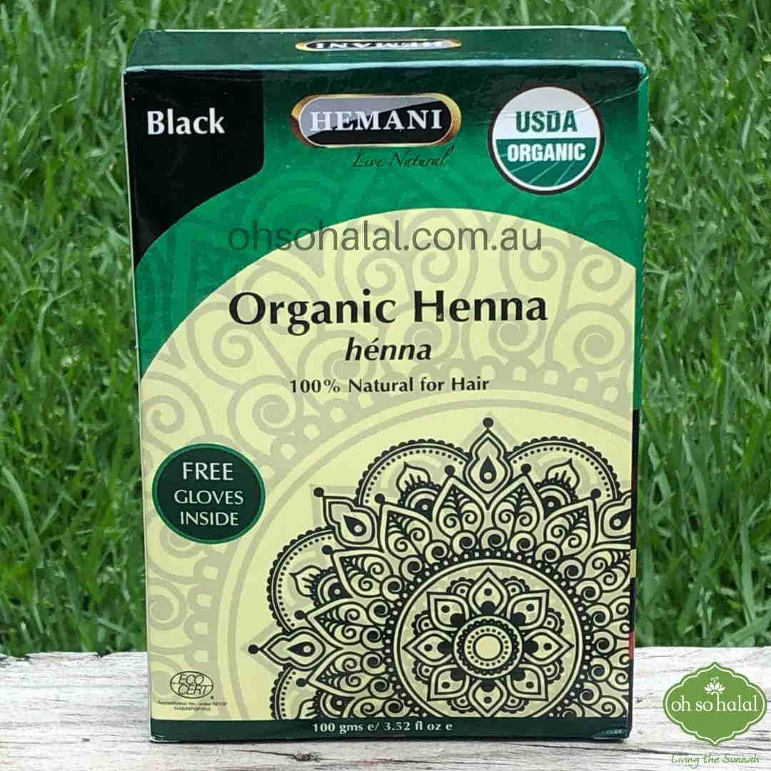 Black Organic Henna Hair Colour