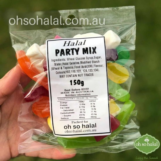 Halal Mixed Lollies- 150g
