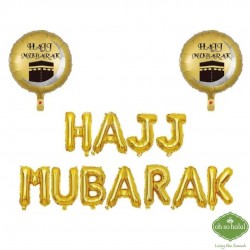 Hajj Mubarak Balloon Set