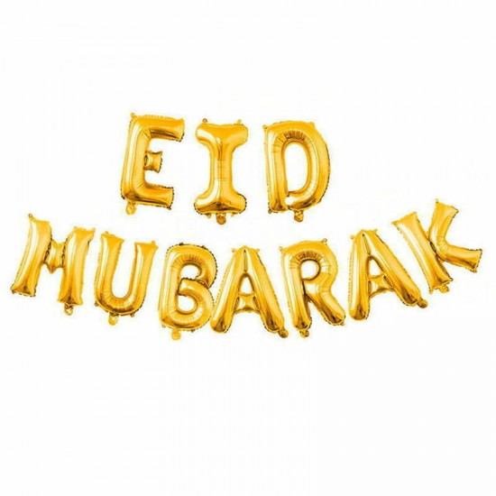 Eid Mubarak Foil Balloons