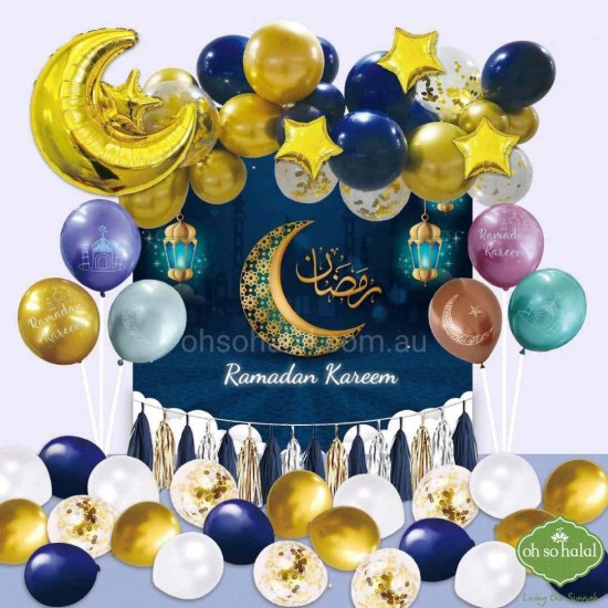 Ramadan Kareem Balloon Decoration Set