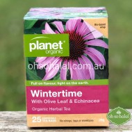 Wintertime with Olive Leaf and Echinacea Organic Herbal Tea