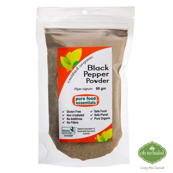 Black Pepper Powder - 80 gm