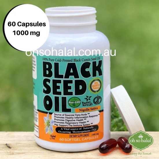 Black Seed Oil - 60 Softgel Capsules 1000mg