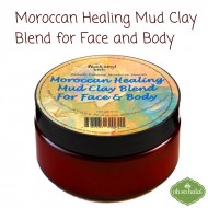 Moroccan Healing Mud Clay Blend for Face and Body Powder
