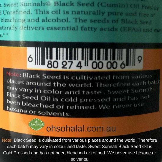 Black Seed Oil - 120ml
