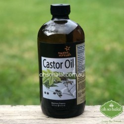 Castor Oil Cold Pressed 473 ml - (Past Expiry Date)