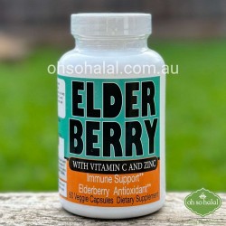 Elderberry 3-in-1 Booster Zinc and Vitamin C Capsules