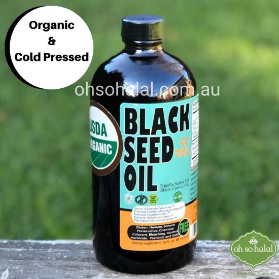 Sweet Sunnah Black Seed Oil - Organic 473ml